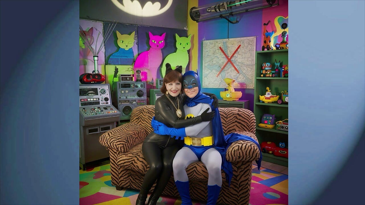 Batman & Catwoman's AI Enhanced Bat-Cat Tryst: A Superhero AI Adventure