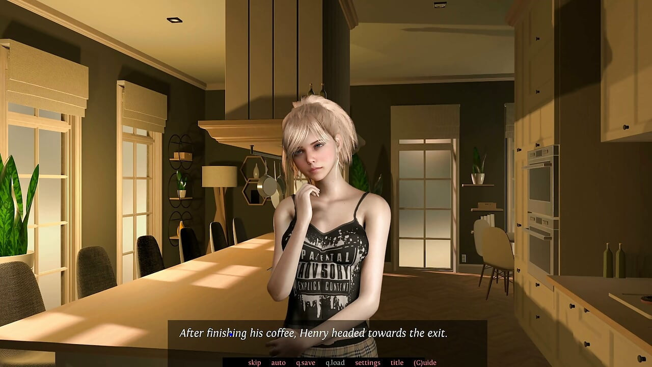 En su servicio v0.96 - parte 4 - la primera vez que la dominatrix Talia me deja comer su coño y ella gime lasciendo cuando se corre
