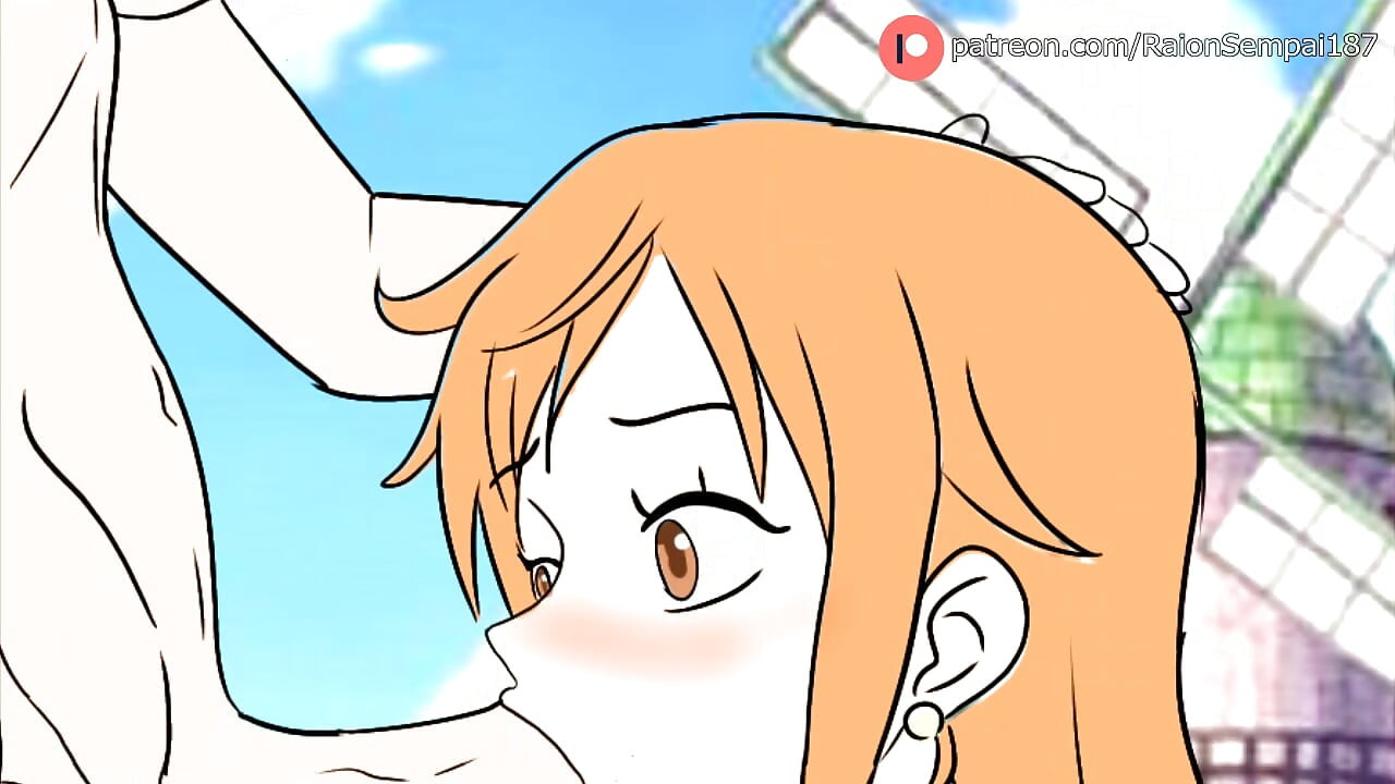 Nami Devouring Nico Robin's Cock