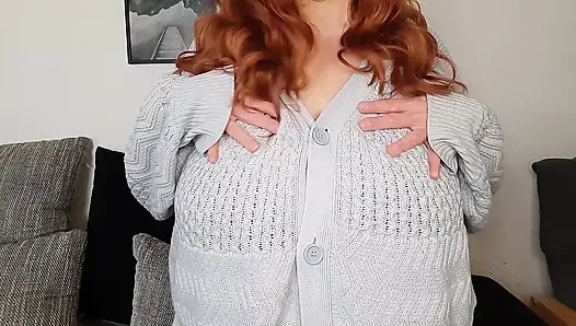 Meine Titten Im Blauen Spitzen Bh