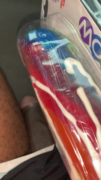 How long would it take to suck this rainbow lollipop message me and I’ll send you the link to the product
