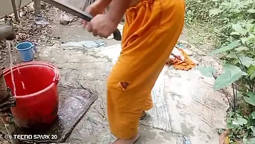 Boş ev eğlencesi: güzelimle duş zamanı