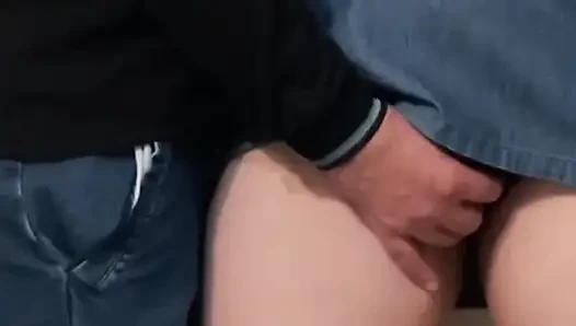 Vay be!! Seksi külotumda sapık yabancının eli