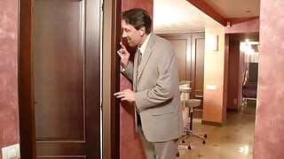 The Horny Secretary with the Big Tits