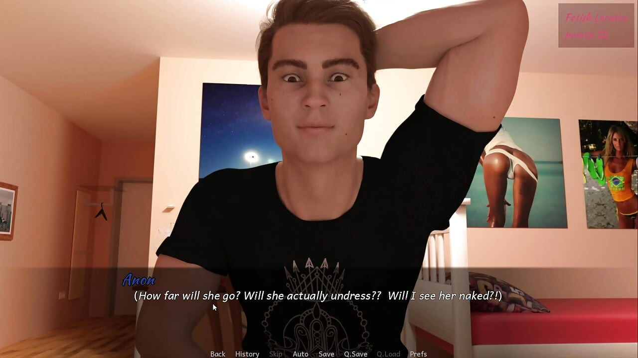FetishLocator part 3. I make a girl try another girl blondfolded. She cums so quick