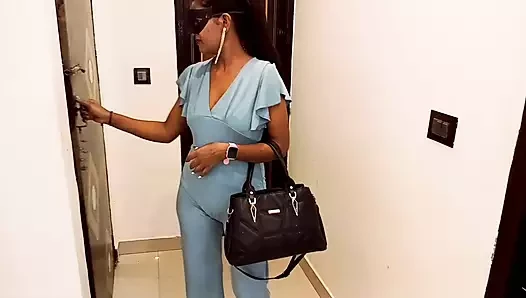 Clear hindi Bhabhi surprise gift to Devar and fuck with all position dirty talk