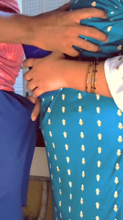 Indian stepsister got caught while video call with her bf | Clip 1