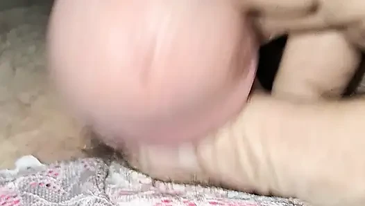 Masturbating in panties