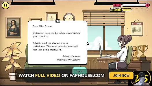 Hot Teacher Fucks Students in Detention! Problematic Subjects-gameplay!