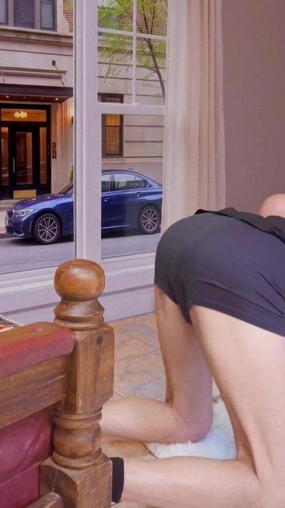 I discovered my husband's father masturbating with my panties | Clip 1