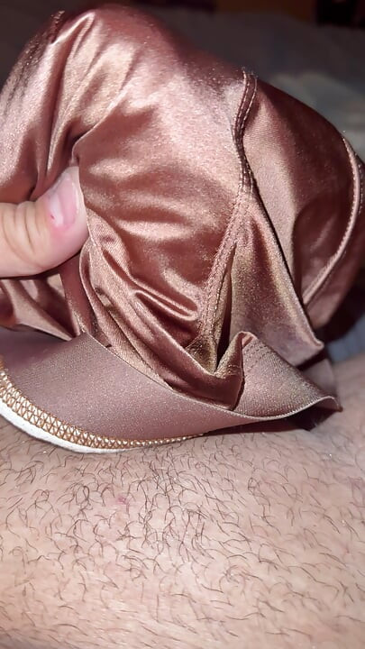 Brown Satin Panties