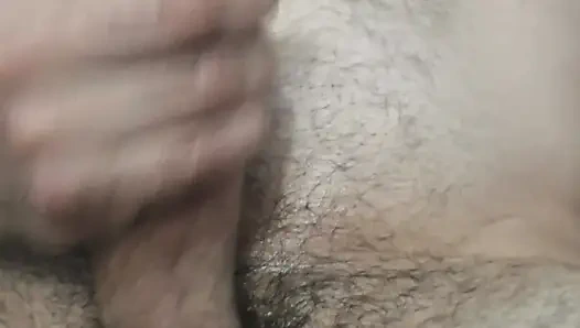 While I jerk off she puts her fingers up my ass