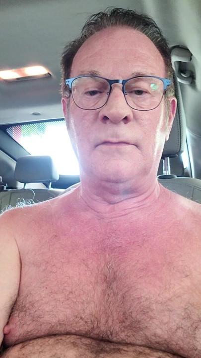 In the car