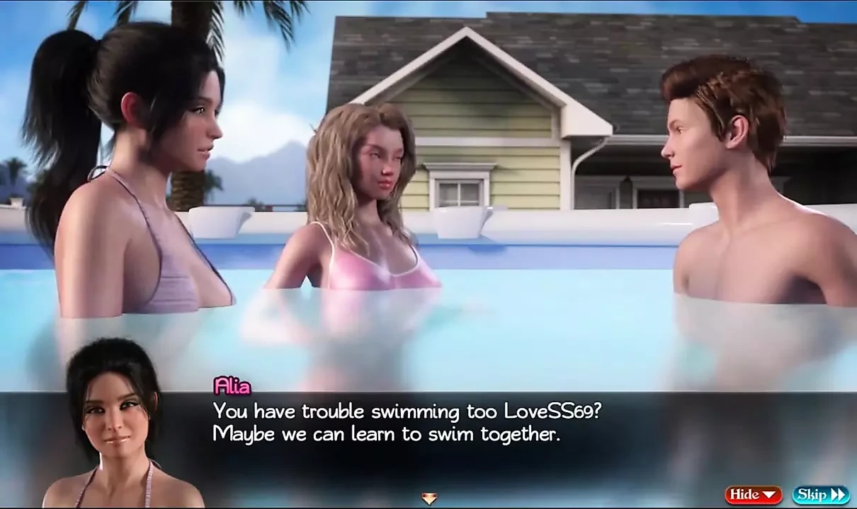 Treasure of nadia v19021 - parte 28 día de piscina caliente por loveskysan69