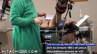 Caloura Alexa Rydell recebe orgasmos de varinha mágica hitachi por médico Tampa durante faculdade física 4 na HitachiHoesCom