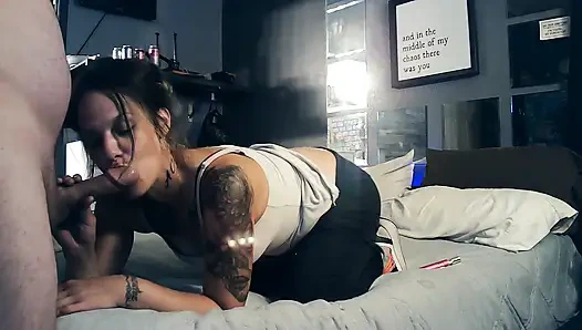 Sexy Wife Sucks Cock