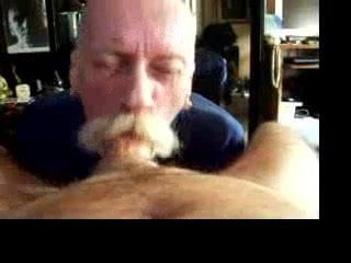 Silver daddy blowjob 5
