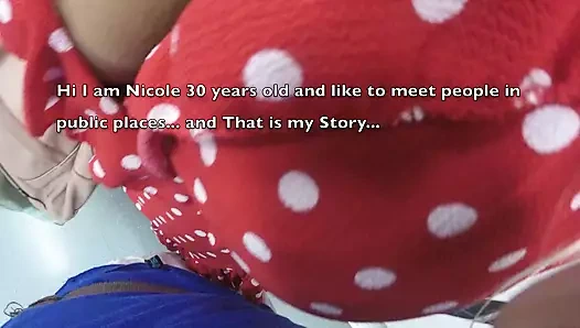 Touched His Cock in the Train to See His Reaction and He Liked!