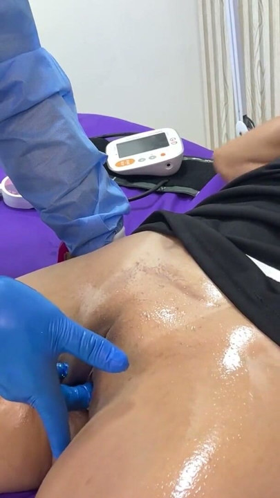 Gynecologist checks the ovary and ends up going deep into the patient's vagina | Clip 2