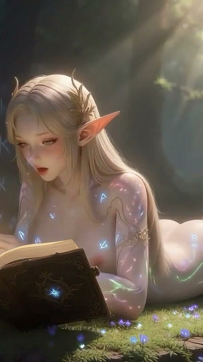 AI - Silver Garden – An Intimate Elf Tale Chapter 1 - KO | Clip 1