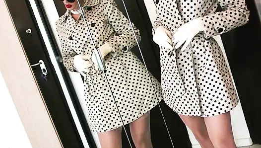 Joi si cewek domian dengan stoking ketat