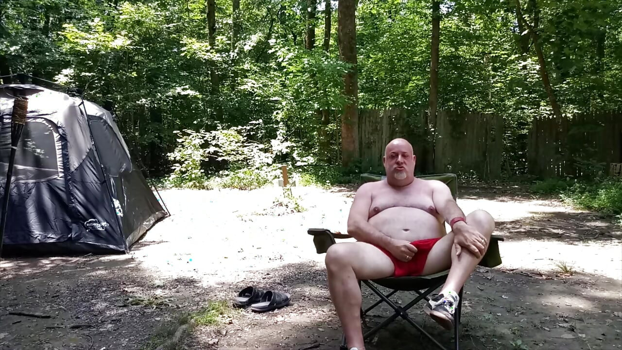 Bear Caught in the Woods! Jerking with Pumas on and a Stranger Walks by...