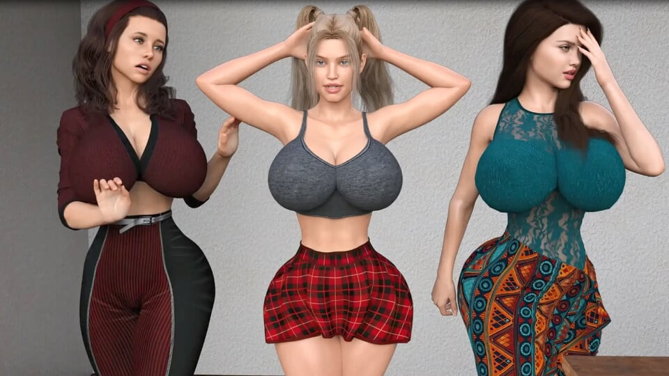 Gameplay Three Sex Milfs with big tits and nipples