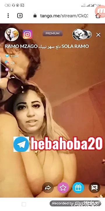 Follow on telegram: hebahoba20