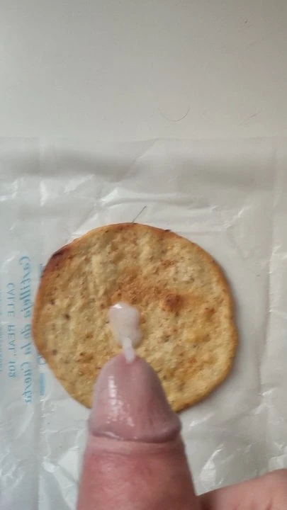 Cum on cake