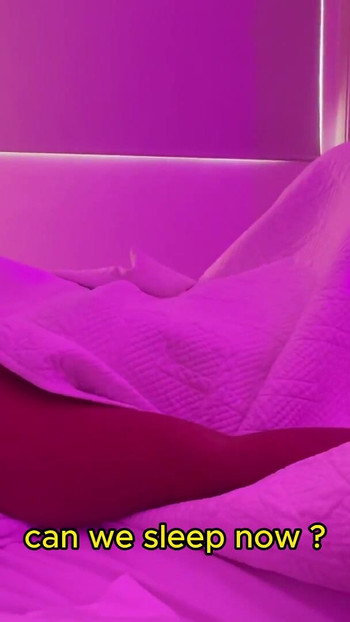 Emotional moment from "Stepmom shares bed and gets anal sex. English subtitles"
