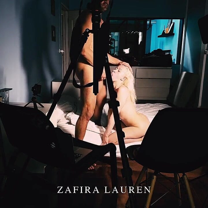 Faphouse模特Zafira Lauren的幕後花絮