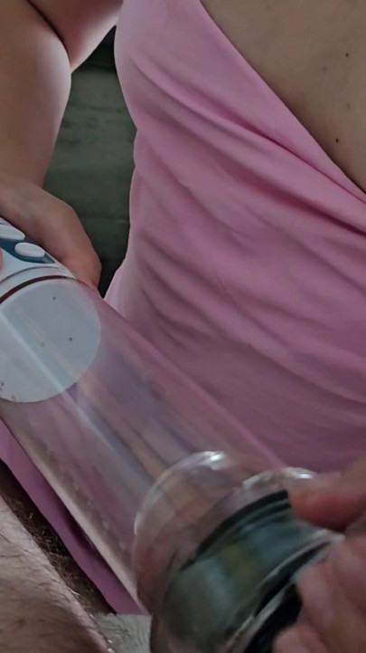 Balls Pumping - Pov Handjob | Clip 1