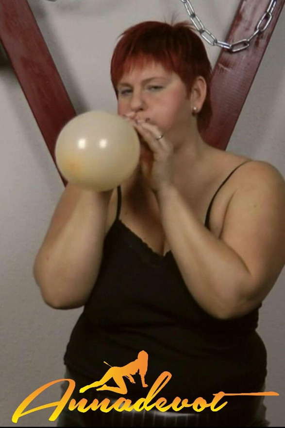 Kiedyś napompowałem dla ciebie balon dildo i mogę nie tylko dobrze dmuchać balony, po prostu spróbuj