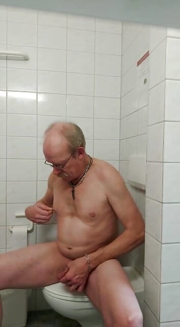 Masturbating