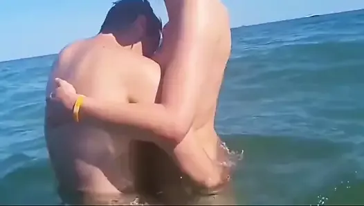 baise a la plage