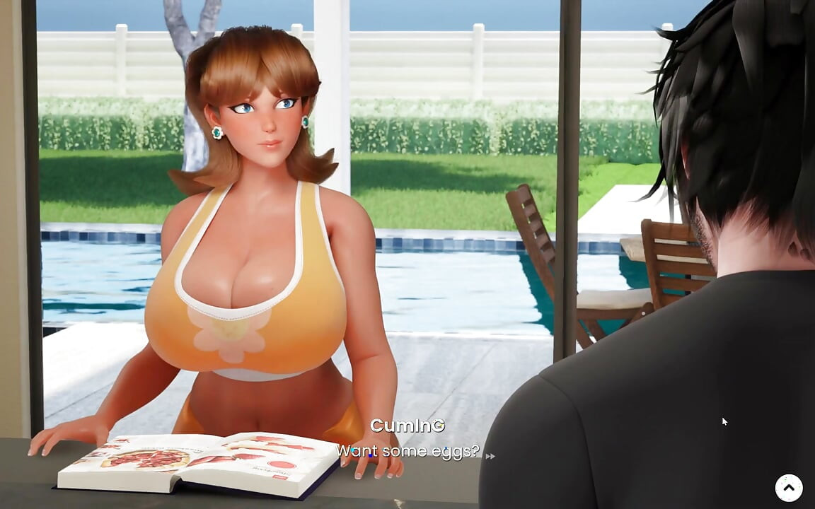 Mansion Days TABOO Hentai Game Ep.6 Showing my GIANT COCK to STEPSIS at the GYM !