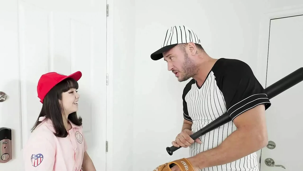 Mochi Mona Takes Her Baseball Coach's Big Fat Uncut Cock After Sweaty Workout - Exxxtra Small