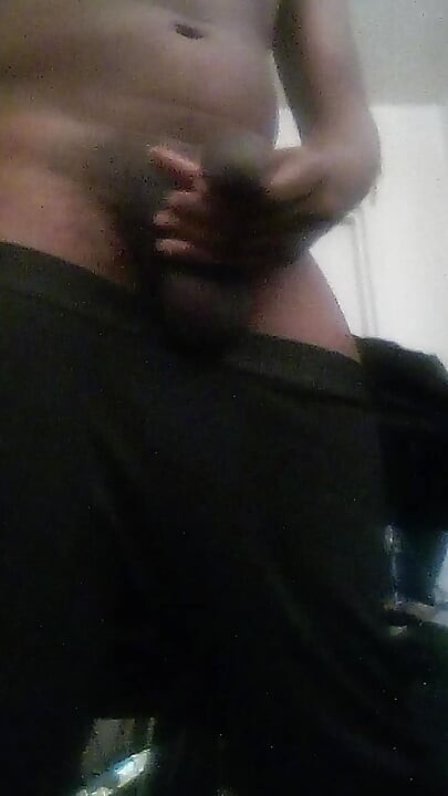 Umm Suck This Cum Out This BBC Baby thick black cock masturbation