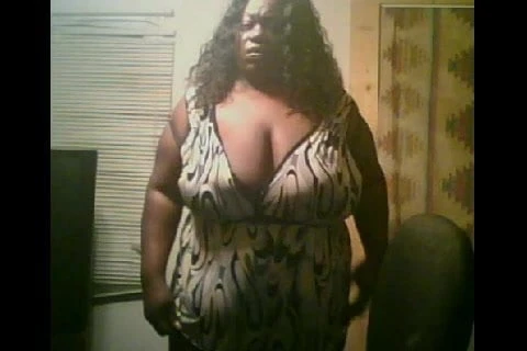 Hot big black ebony teasing