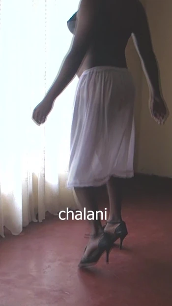 Chalani in bra and panty