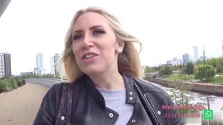 Немецкая милфа-блондинка раком, любительское видео