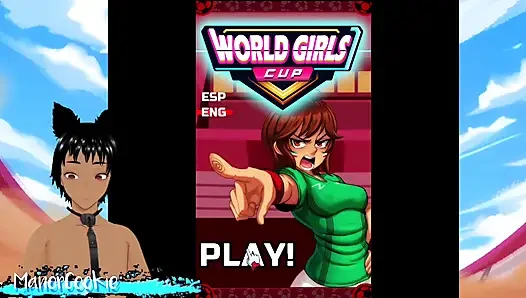World Cup Girls - A FIFA world cup game and Mexico has challenged us and we might get a special blow job!