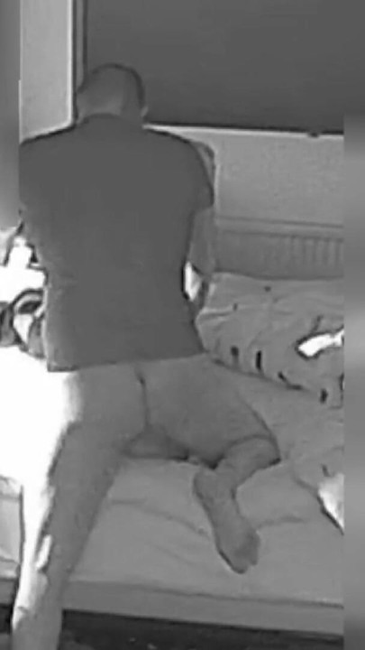 UDA Caught on infrared camera with the neighbor fucking hard cum on her pussy | Clip 1
