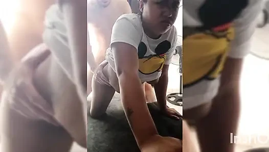 Ibu mertua kamu nggak tau kalau kamu bisa pantatmu habis-habisan