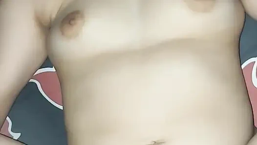 A woman who is afraid of the future of her boyfriend is panicking.