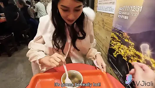 Kencan pov sama cewek hot rambut cokelat, jiaxin