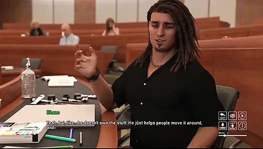 De Bauchery'nin adımları 41 Spor salonunda bir görev yaparken Bay X'in kim olduğunu gerçekten buldum mu