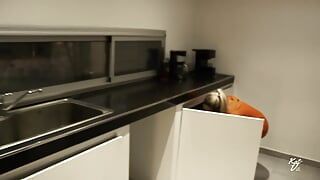 Hard Anal Sex in The Kitchen