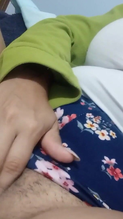 Hot mom touches and licks her big tits and puts her playful fingers in her hairy pussy | Clip 2