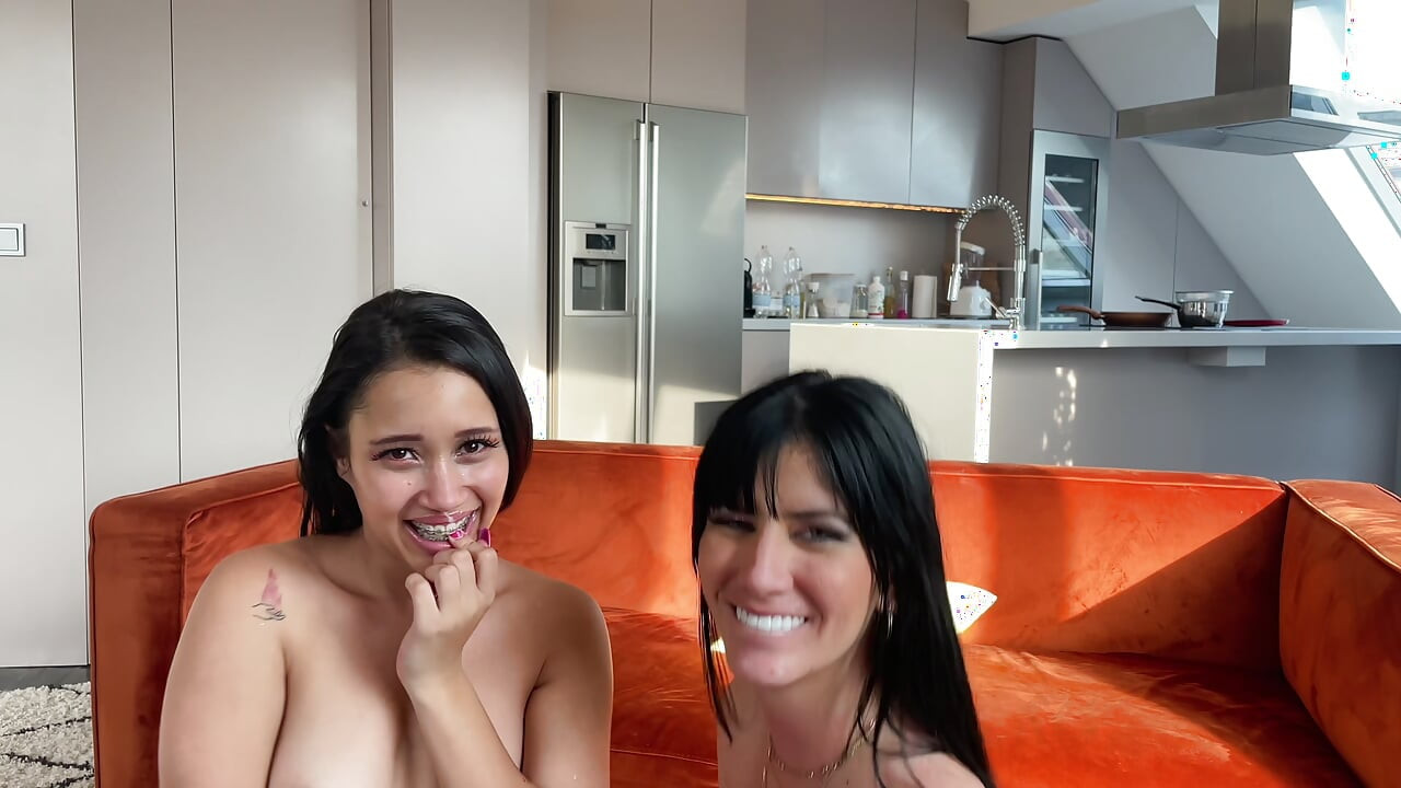 A Big Spanish Cock Fucks These Two Hot Latinas
